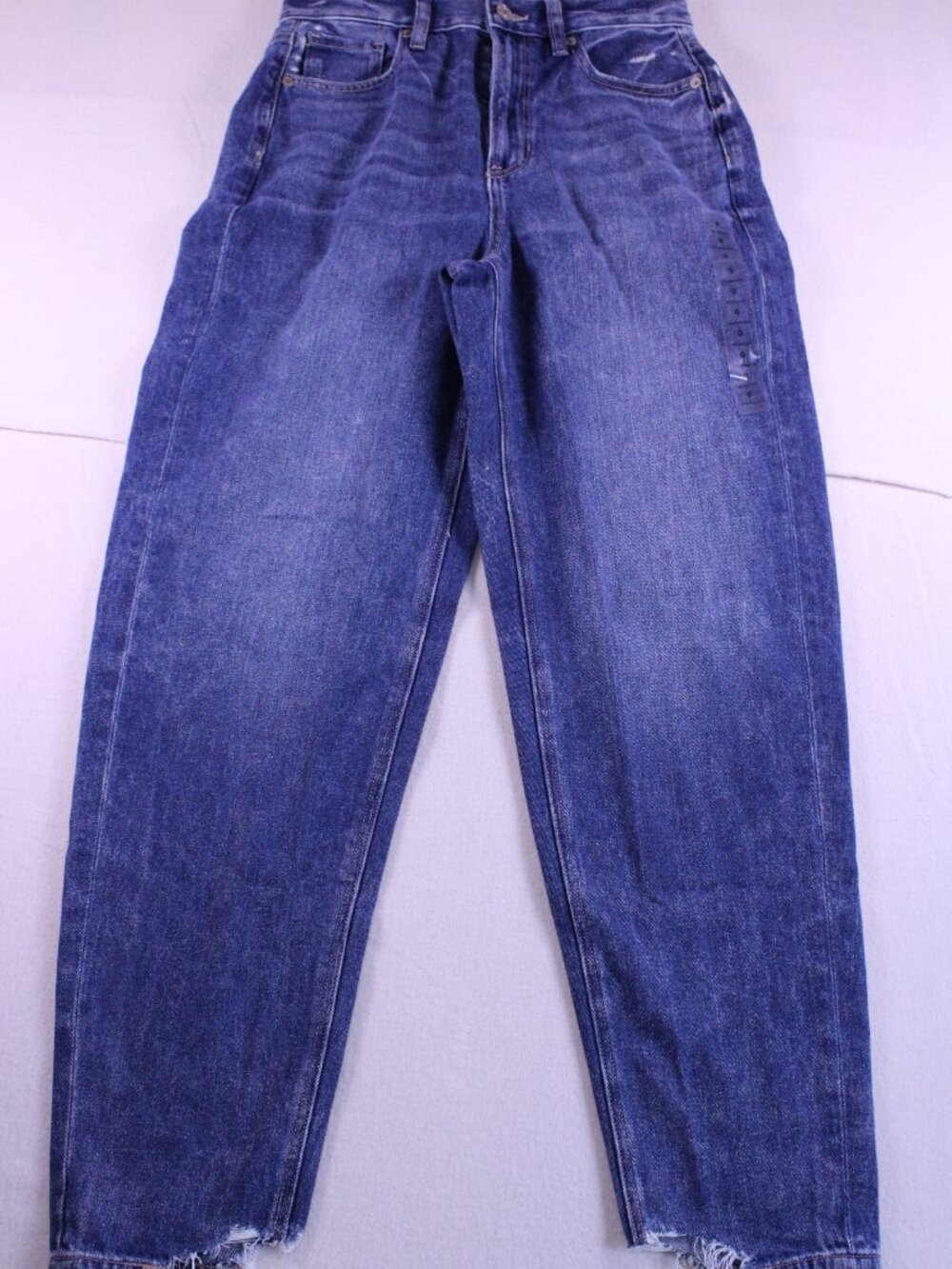 NWT American Eagle Real Good Relaxed Mom Jeans Dark Wash Size 0 Regular